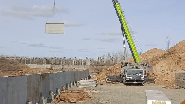 Монтаж ЖБИ плит