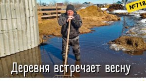 Весна в деревне: красота в простых хлопотах — пробуждение природы и души.