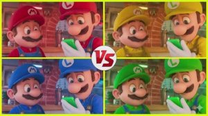 Марио и Луиджи: Тайлс Хоп — Все Цвета под Танцевальную Музыку и Ритм Игры