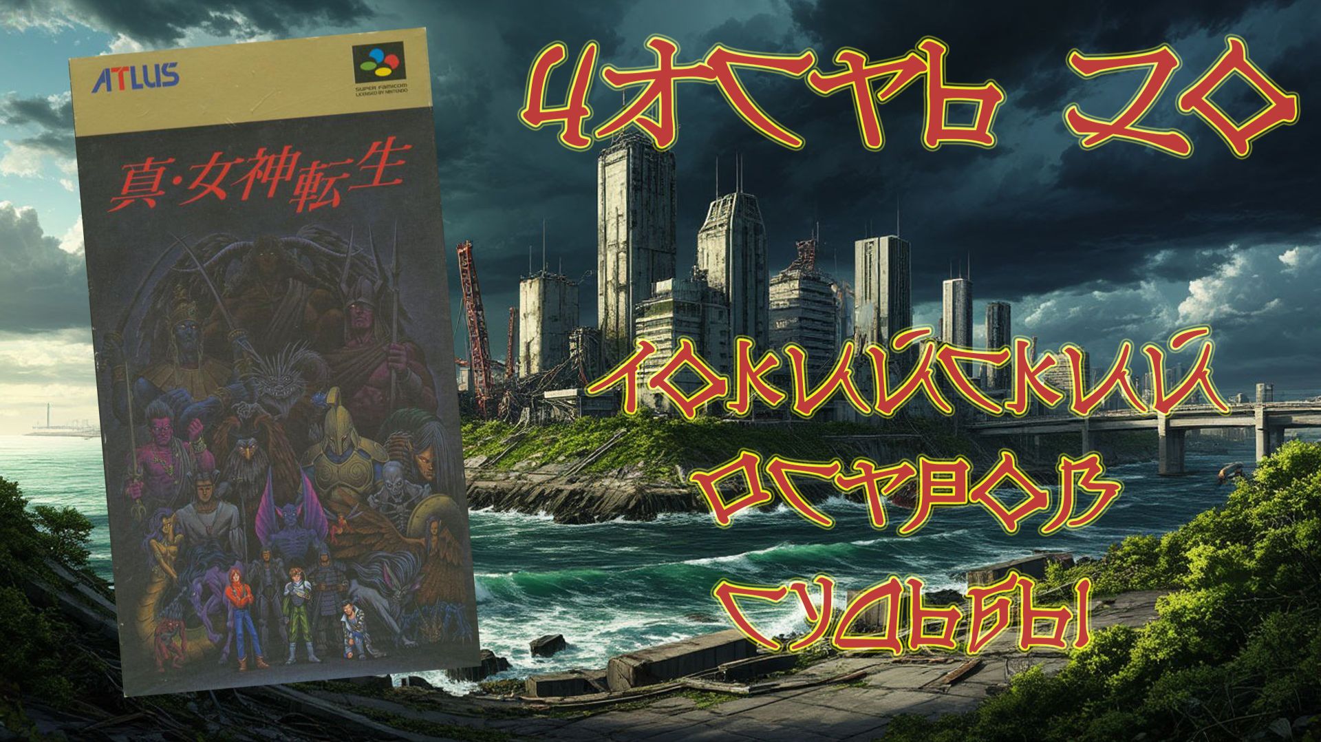 Shin Megami Tensei (SNES, 1992) - Часть 20: Токийский Остров Судьбы