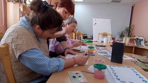 Мастер - класс по Кармакской росписи