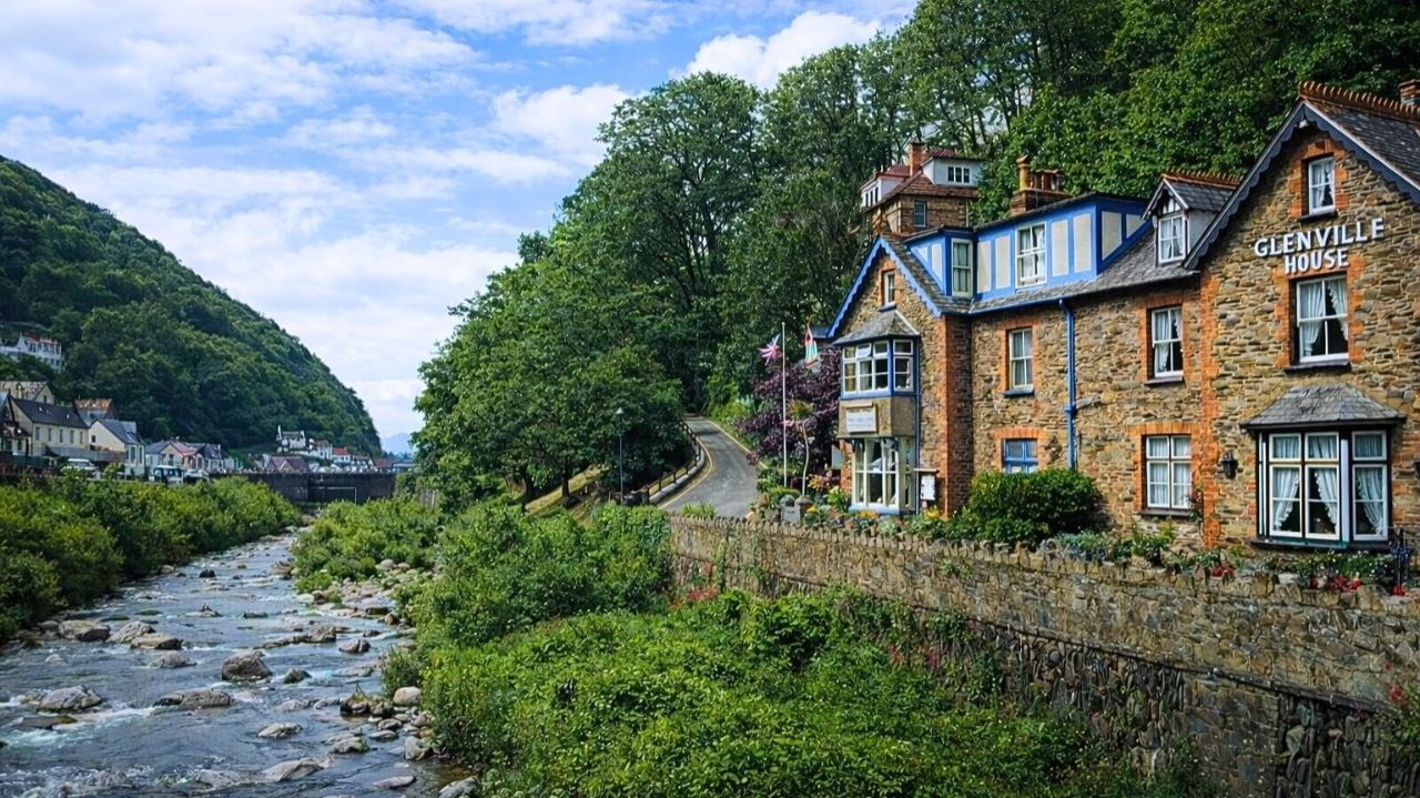 UK, East Lyn River - Riverside Walk, Exmoor National Park