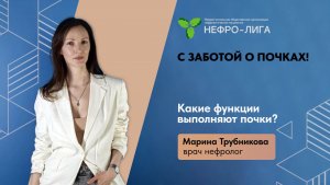 Какие функции выполняют почки?