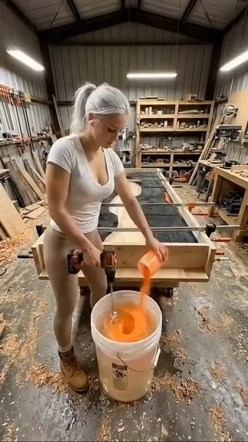 СТОЛЕШНИЦА ИЗ ЭПОКСИДНОЙ СМОЛЫ