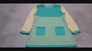 Детское платье "Веснянка" с интересной застёжкой.