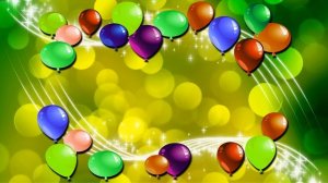 Футаж Праздничный для текста 1