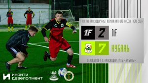 1F - Кубань | 21.03.2026 | Обзор матча