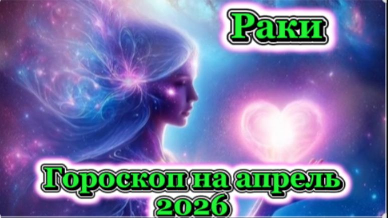 Рак! Гороскоп на апрель 2026 года!
