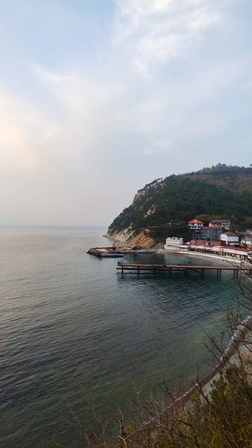 красивый закат на море и камни на юге #картина #камень #море #джанхот