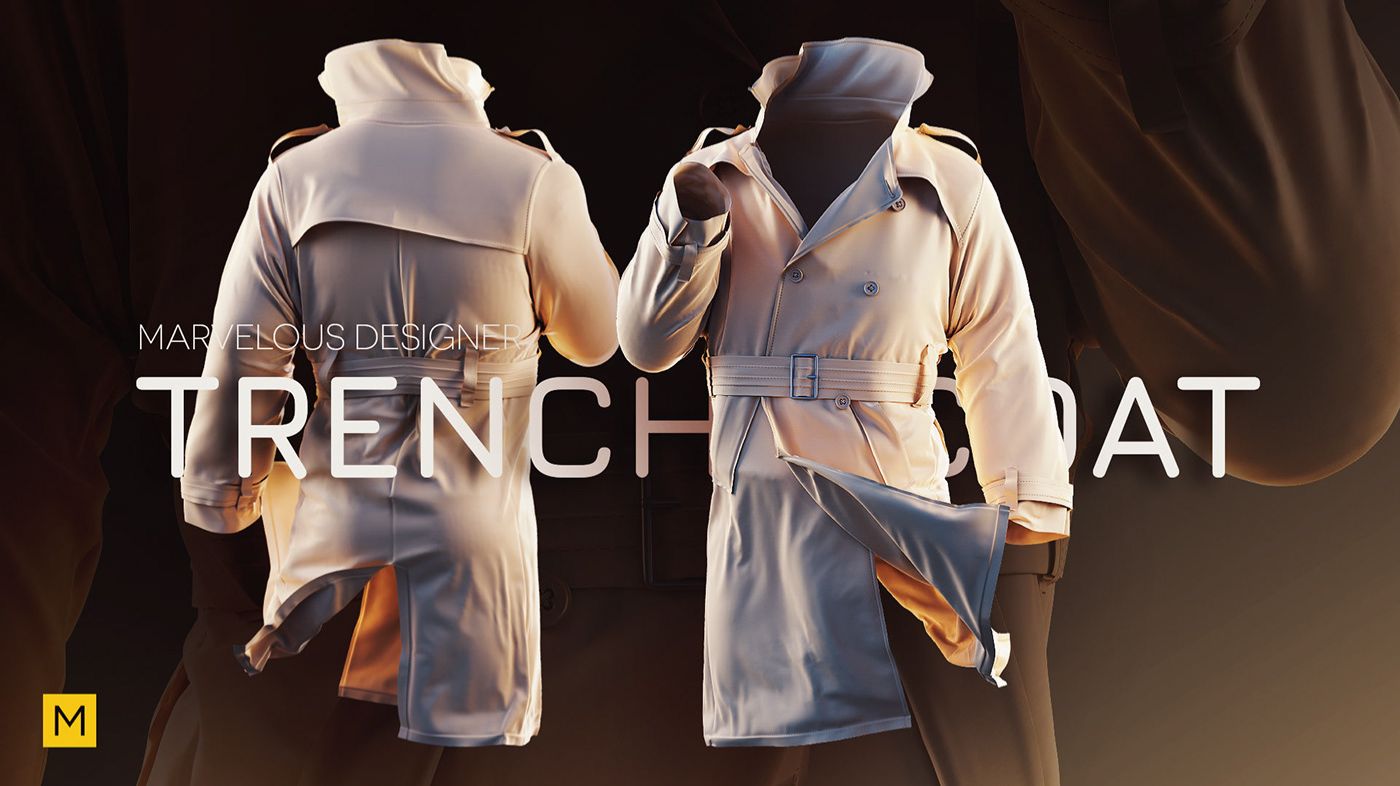Курс Marvelous Designer Создание тренча в Marvelous Designer смотреть онлайн