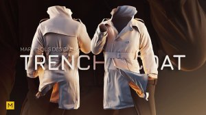 Курс Marvelous Designer Создание тренча в Marvelous Designer