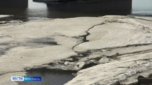 В Ярославле Волга вскрылась ото льда