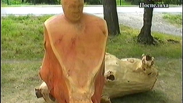 деревянные скульптуры Сростки  2011г