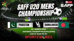 Футбол. SAFF U-20. Пакистан - Бангладеш. Смотреть прямой эфир