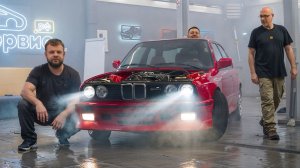 Первый запуск BMW E30. Новые проблемы!