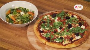 Салат с булгуром и тыквой. Острая пицца с колбасками | Наедине с Мосиным /43