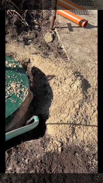 Монтаж Септика Аэробокс 2 , Большие Колпаны