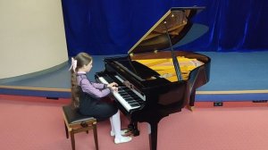Городничева Александра, 10л., 4 кл. ДМШ 15 г. Новосибирск. 
Бах "Двухголосная инвенция" Es-dur