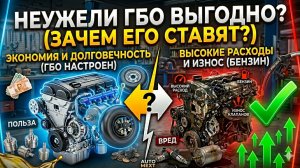 Неужели ГБО Выгодно? Зачем его ставят?