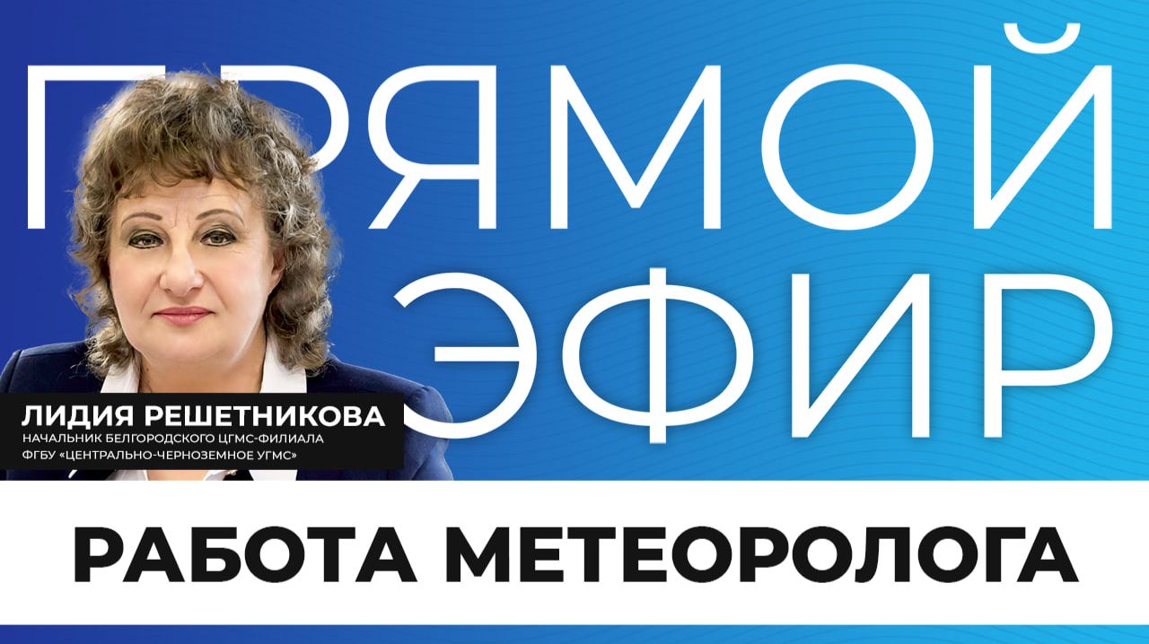 Прямой эфир I Работа метеоролога смотреть онлайн