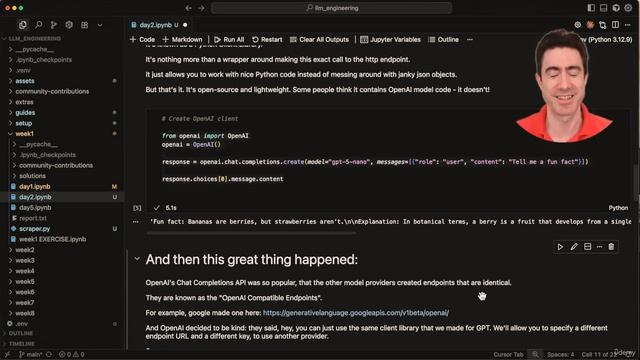 17. Day 2 - Using the OpenAI Python Client with Multiple LLM Providers