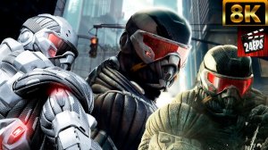 Crysis 1,2,3 (2007-2013) - Все Трейлеры и CGI Ролики  (″Special″ Улучшенное качества до 8K)