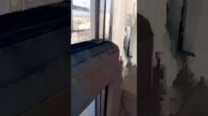 Я показываю вид с окна работы моей мамы