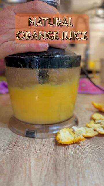 Natural Orange Juice