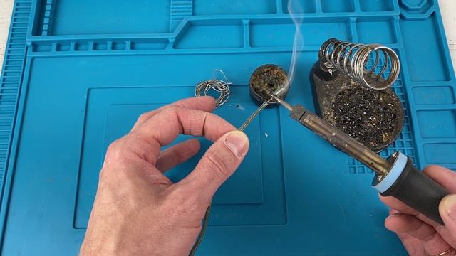 Как правильно залудить провод