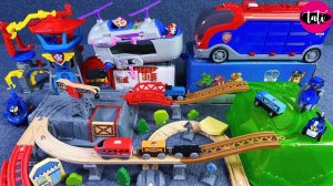 Играем в игрушки из мультика щенячий патруль. Мультфильм для детей. ASMR АСМР