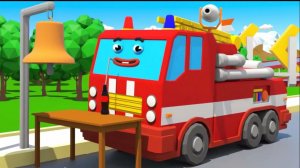 Мультики пожарная машина
