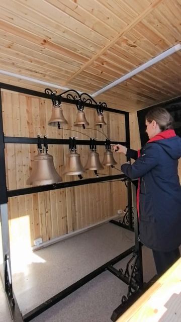 7 колоколов - базовая комплектация:  благовестник 33кг (Соль #1 октавы)