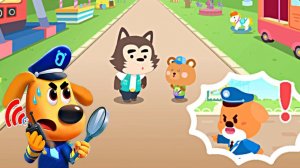 Шериф Лабрадор: Кошка рисует граффити на стене! 🎨🚫 Развивающий мультфильм для детей