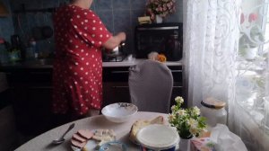 Жизнь пенсионеров.Ужин на быструю руку.