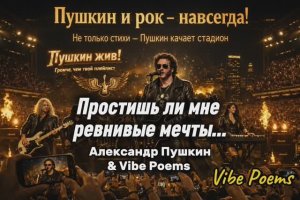Простишь ли мне ревнивые мечты...(элементы рок-оперы) Александр Пушкин & Vibe Poems