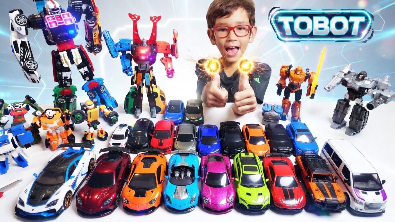 ТОБОТЫ ПРОТИВ ТРАНСФОРМЕРОВ: Супер Челлендж по Трансформации! Кто быстрее?
