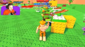 Я Прокачал БАЗУ ЗАЩИТЫ от ЗОМБИ на МАКСИМУМ в Roblox