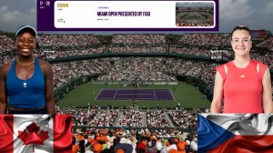 ⏰21:00 (10) 🇨🇦Виктория Мбоко - (13) 🇨🇿Каролина Мухова