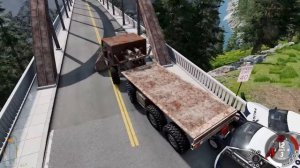 ПЕРЕВОЗКА ОПАСНОГО ГРУЗА! ПОГОНИ НА ВЫЖИВАНИЕ В BeamNG.drive