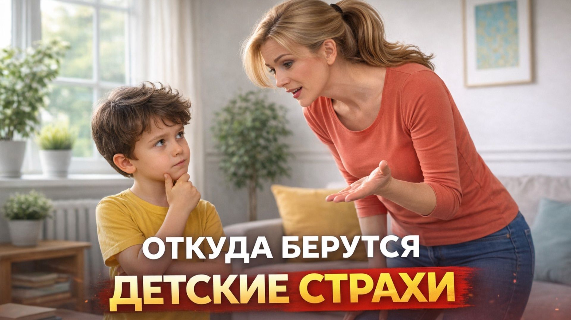 ОТКУДА БЕРУТСЯ ДЕТСКИЕ СТРАХИ