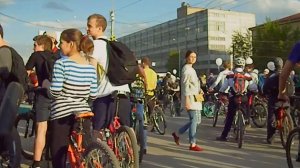 Архив времени: 10 мая 2015 года, Новосибирск. Велопробег в честь Дня Победы