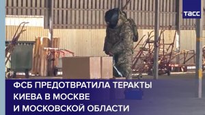 ФСБ предотвратила теракты Киева в Москве и Московской области