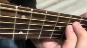 Упражнение на постепенное зажатие баррэ