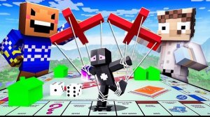 🍿 ✅ Друзья ЗАТРОЛЛИЛИ Меня в МОНОПОЛИИ в Майнкрафт!