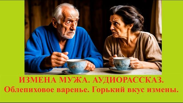 Облепиховое варенье. Горький вкус измены. Аудиорассказ. Истории из жизни