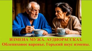 Облепиховое варенье. Горький вкус измены. Аудиорассказ. Истории из жизни