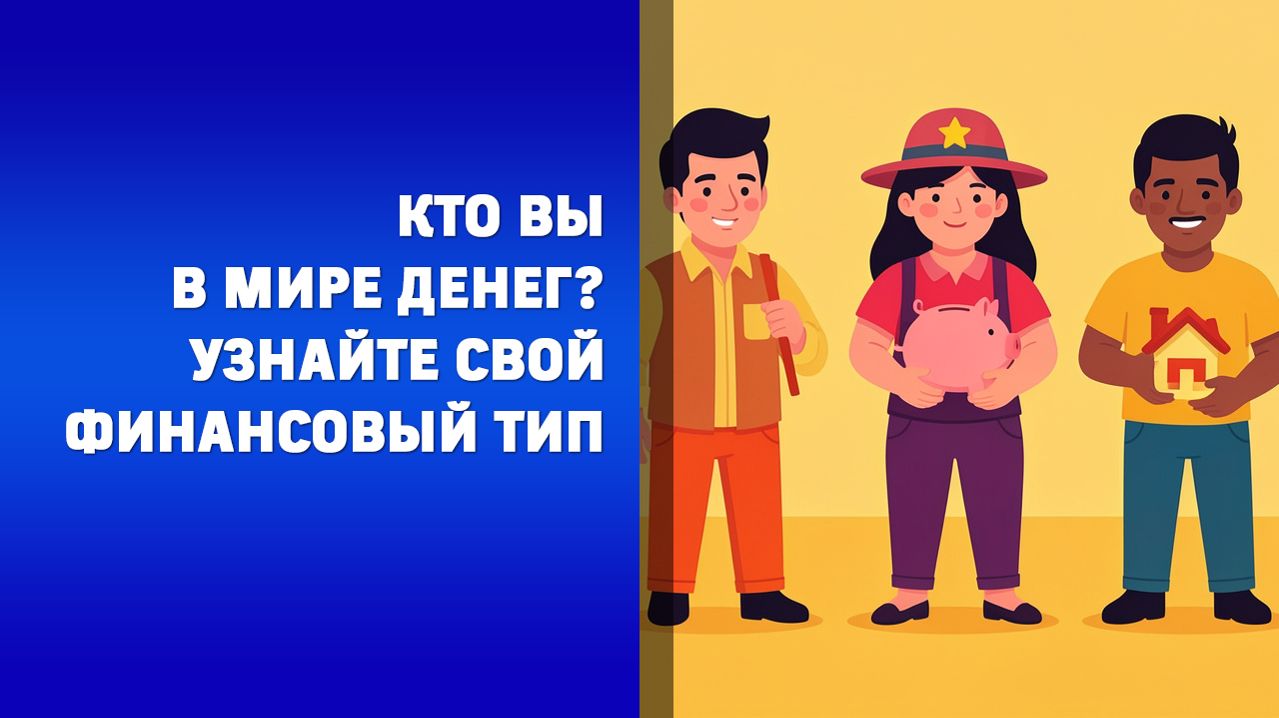 Почему одни копят, а другие тратят? Всё дело в финансовом типе