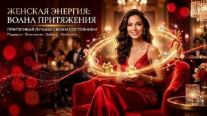 Волна притяжения - Дышим так, чтобы притягивать взгляды и восхищение ✨ Женская энергия и магнетизм💫