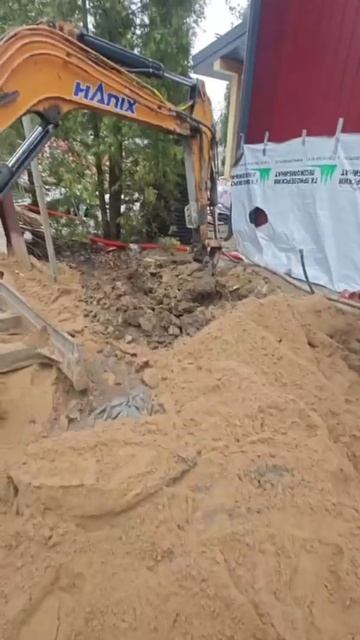 Монтаж септика Астра 8 и Ф.К. 1,5 метра в КП «Тавры»