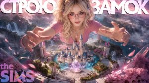 Я ВПЕРВЫЕ ПОСТРОИЛА ЗАМОК 🏰 В THE SIMS 4… И ЭТО ДЛЯ ХАРДКОРА 😱